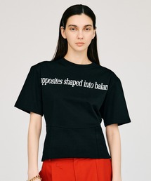 PRANK PROJECT | 【2026Summer Pre-Order】ショルダーパッドロゴTEE / Shoulder Pad Logo T-Shirt(Tシャツ/カットソー)