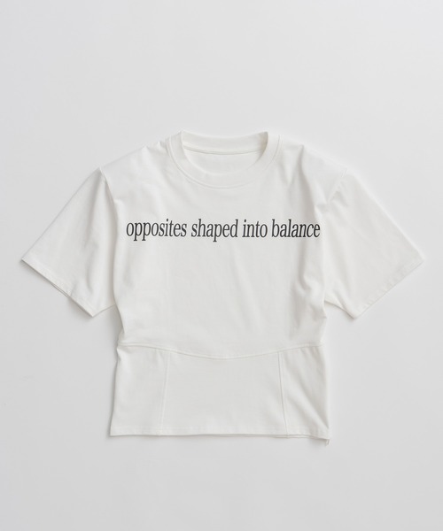 PRANK PROJECT（プランクプロジェクト）の「【2026Summer Pre-Order】ショルダーパッドロゴTEE / Shoulder Pad Logo T-Shirt（Tシャツ/カットソー・レディース・ブルー/ホワイト/ブラック・FREE）」の8枚目の写真