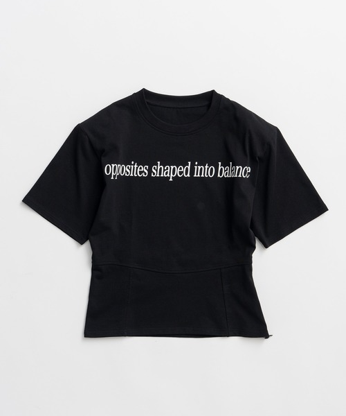 PRANK PROJECT（プランクプロジェクト）の「【2026Summer Pre-Order】ショルダーパッドロゴTEE / Shoulder Pad Logo T-Shirt（Tシャツ/カットソー・レディース・ブルー/ホワイト/ブラック・FREE）」の7枚目の写真