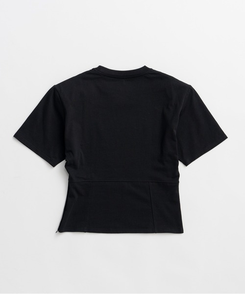 PRANK PROJECT（プランクプロジェクト）の「【2026Summer Pre-Order】ショルダーパッドロゴTEE / Shoulder Pad Logo T-Shirt（Tシャツ/カットソー・レディース・ブルー/ホワイト/ブラック・FREE）」の6枚目の写真