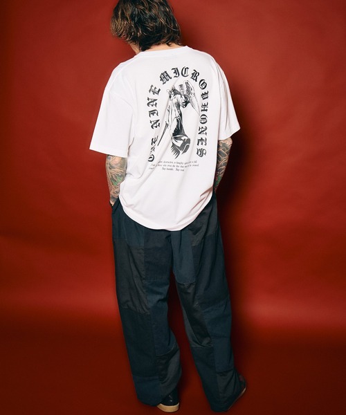 NineMicrophones(ナインマイクロフォンズ)の「PATCHWORK BAGGY PANTS(その他パンツ・メンズ・オリーブ/ブラック・X-LARGE/LARGE/MEDIUM/SMALL)」の9枚目の写真