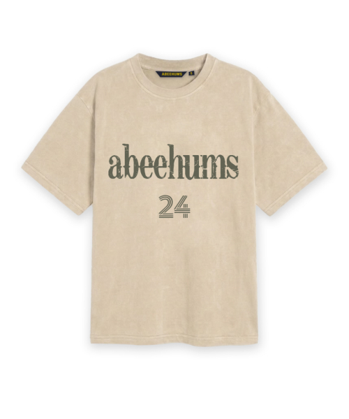 ABEEHUMS(アビハムズ)の「ピグメントダイング NO.24 半袖Tシャツ ABH365-112 ベージュ(Tシャツ/カットソー・レディース・ベージュ・SMALL/MEDIUM)」の2枚目の写真