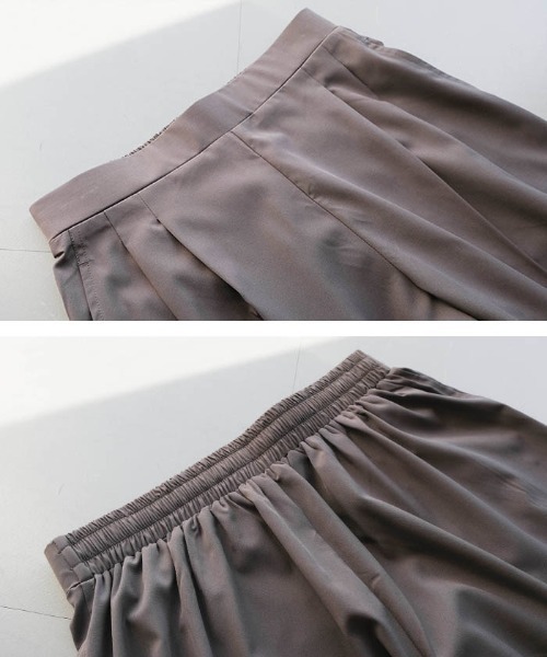 aquagarage(アクアガレージ)の「速乾軽量ワイドパンツ(その他パンツ・レディース・チャコール/ネイビー/ブラック・L/M)」の15枚目の写真
