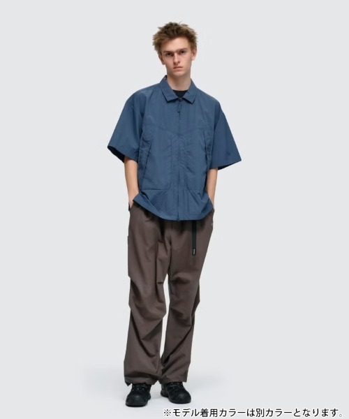 STYLISE（スタイライズ）の「【WILD THINGS】MONSTER S/S SHIRTS (モンスター S/S シャツ) / ブラック [WT26003SK]（シャツ/ブラウス・メンズ・ブラック・L/M）」の3枚目の写真