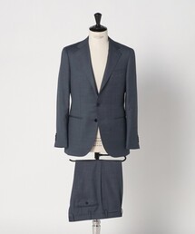 UNITED ARROWS | ブルーシャークスキン シングル 3ボタン スーツ S‐MODEL ヨコストレッチ(セットアップ)