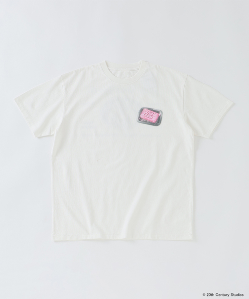 JOURNAL STANDARD(ジャーナルスタンダード)の「ムービー アーカイブ プリント Tシャツ(Tシャツ/カットソー・メンズ・スミクロ/ホワイト系その他/ブラック系その他/ホワイト×ホワイト/ブラック×ブラック/ブラックミックス/その他/オフホワイト/ライトホワイト/ブラック/ホワイト/White・MEDIUM/LARGE/SMALL)」の3枚目の写真