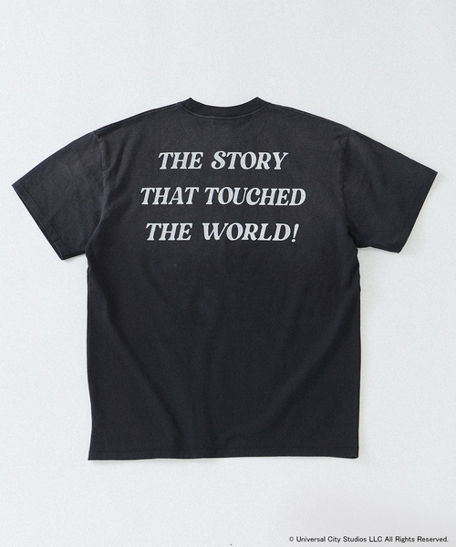 JOURNAL STANDARD(ジャーナルスタンダード)の「ムービー アーカイブ プリント Tシャツ(Tシャツ/カットソー・メンズ・スミクロ/ホワイト系その他/ブラック系その他/ホワイト×ホワイト/ブラック×ブラック/ブラックミックス/その他/オフホワイト/ライトホワイト/ブラック/ホワイト/White・MEDIUM/LARGE/SMALL)」の13枚目の写真