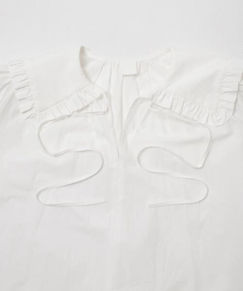 URBAN RESEARCH(アーバンリサーチ)の「Picchi Nia CRISP WHITE(シャツ/ブラウス・レディース・ホワイト・FREE)」の4枚目の写真