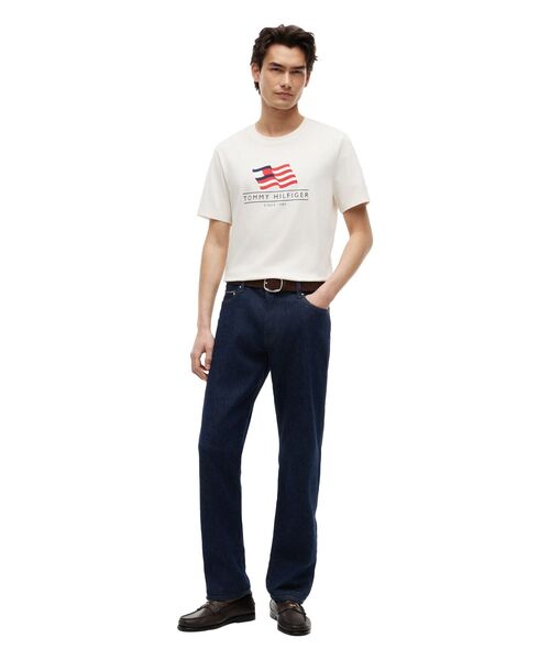 TOMMY HILFIGER(トミーヒルフィガー)の「メインフラッグレギュラーTシャツ(Tシャツ/カットソー・メンズ・レッド/ホワイト/ネイビー・SMALL/MEDIUM/LARGE/X-LARGE)」の4枚目の写真