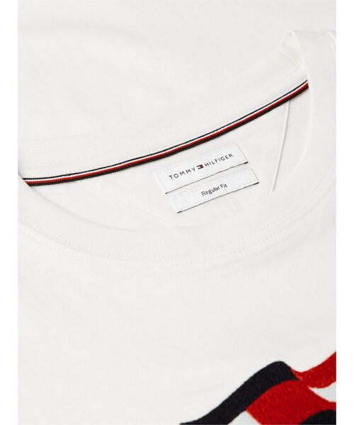 TOMMY HILFIGER(トミーヒルフィガー)の「メインフラッグレギュラーTシャツ(Tシャツ/カットソー・メンズ・レッド/ホワイト/ネイビー・SMALL/MEDIUM/LARGE/X-LARGE)」の8枚目の写真