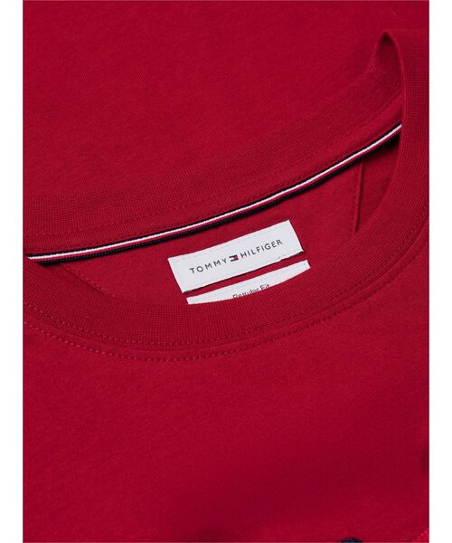 TOMMY HILFIGER(トミーヒルフィガー)の「メインフラッグレギュラーTシャツ(Tシャツ/カットソー・メンズ・レッド/ホワイト/ネイビー・SMALL/MEDIUM/LARGE/X-LARGE)」の12枚目の写真