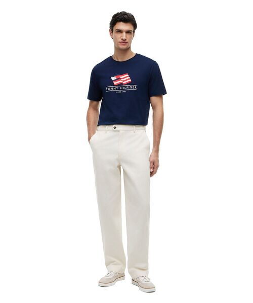 TOMMY HILFIGER(トミーヒルフィガー)の「メインフラッグレギュラーTシャツ(Tシャツ/カットソー・メンズ・レッド/ホワイト/ネイビー・SMALL/MEDIUM/LARGE/X-LARGE)」の13枚目の写真