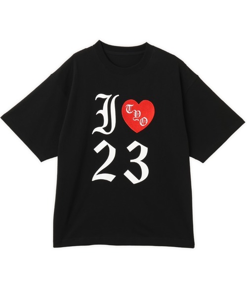 TOKYO 23(トウキョウニジュウサン)の「TOKYO23 I Love 23 T-shirt / トウキョウ23 アイ ラブ 23 T-シャツ(Tシャツ/カットソー・メンズ・ホワイト/カモフラージュ/ブラック・XL/L/M/XXL)」の1枚目の写真
