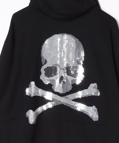 mastermind JAPAN(マスターマインド)の「SEQUIN ZIP UP HOODIE(パーカー・メンズ・ブラック・XL)」の3枚目の写真