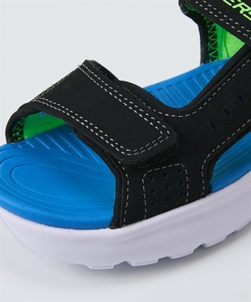 SKECHERS(スケッチャーズ)の「【SKECHERS】サンダル Slip-ins RAZOR SPLASH スリップインズ(サンダル・キッズ・ブルー/オレンジ・17.0cm/18.0cm/19.0cm/20.0cm/21.0cm/22.0cm/24.0cm/23.0cm)」の9枚目の写真
