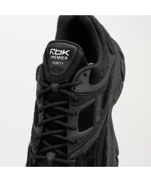 Reebok(リーボック)の「プレジャーズ プレミア トリニティ KFS / PLEASURES PREMIER TRINITY KFS(スニーカー・メンズ・ブラック・26.5cm/26.0cm/25.5cm/30.0cm/29.0cm/28.5cm/28.0cm/27.5cm/27.0cm)」の6枚目の写真