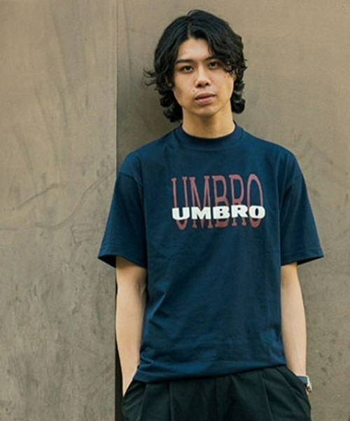 UMBRO(アンブロ)の「umbro/アンブロ 【EC別注】オーバーサイズグラッフィックTシャツ(Tシャツ/カットソー・メンズ・ネイビー/ホワイト/ブラック・S/O/M/L)」の21枚目の写真