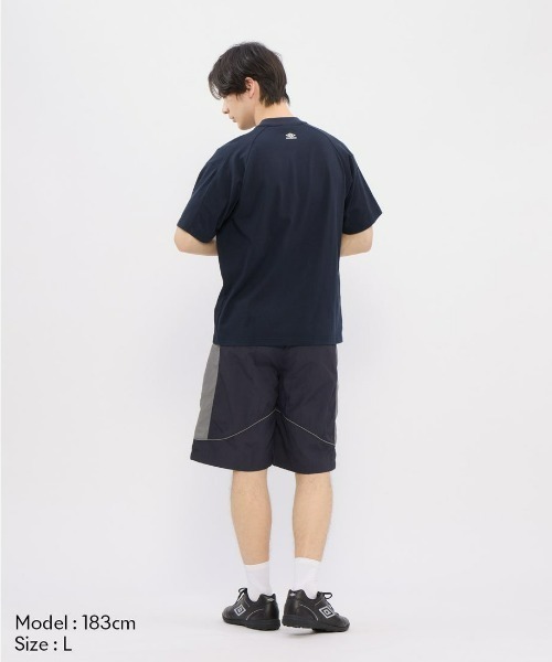 UMBRO(アンブロ)の「umbro/アンブロ 【EC別注】オーバーサイズグラッフィックTシャツ(Tシャツ/カットソー・メンズ・ネイビー/ホワイト/ブラック・S/O/M/L)」の15枚目の写真