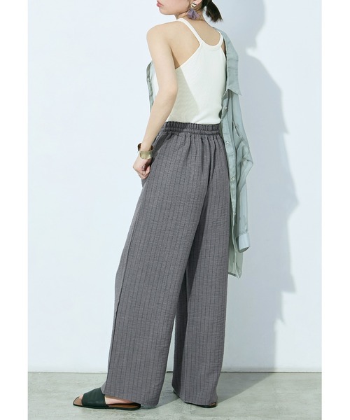 Fashion Letter(ファッションレター)の「ストライプイージーパジャマパンツ(その他パンツ・レディース・グレー/ベージュ・M/L)」の22枚目の写真