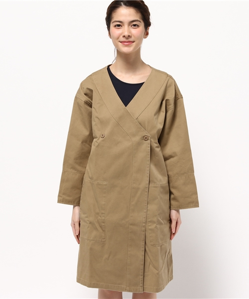 Kastane（カスタネ）の「ミリタリーJK（その他アウター・レディース・カーキ/ベージュ/ブルー/クリーム・FREE）」の7枚目の写真