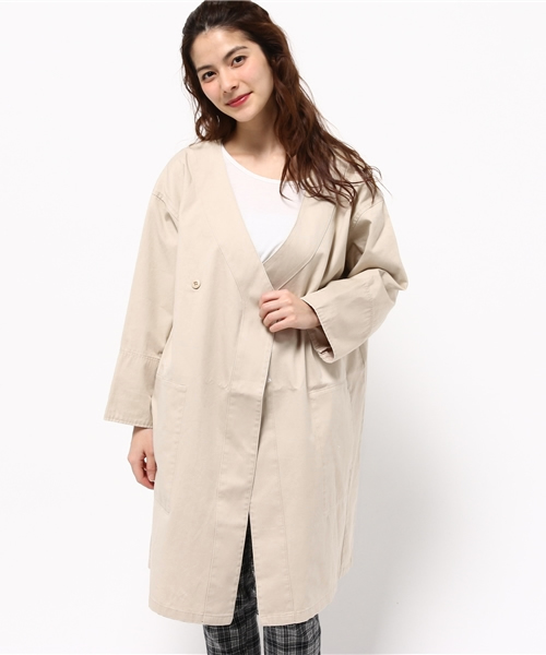 Kastane（カスタネ）の「ミリタリーJK（その他アウター・レディース・カーキ/ベージュ/ブルー/クリーム・FREE）」の5枚目の写真