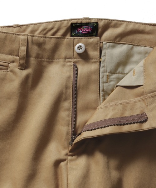 ROTAR(ローター)の「Cold Mercerized Chino Work Pants(チノパンツ・メンズ・モスグリーン/ブラック/ベージュ/ネイビー・MEDIUM/X-LARGE/LARGE)」の10枚目の写真