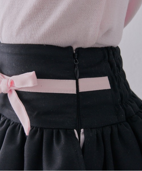 OLIVE des OLIVE(オリーブデオリーブ)の「【インフルエンサー企画】miko race layered skirt(スカート・レディース・ピンク/ブラック・FREE)」の13枚目の写真