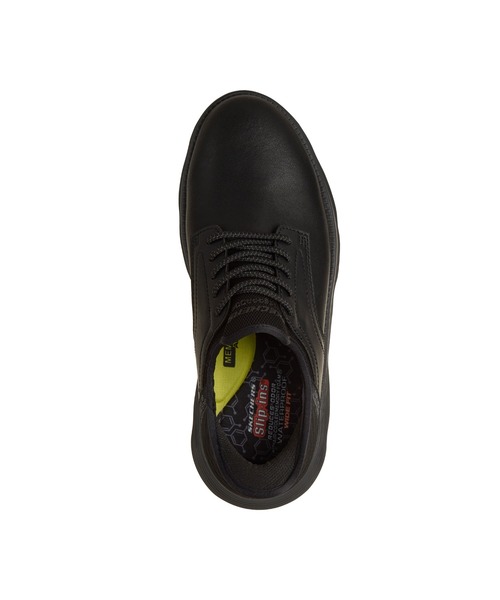 SKECHERS(スケッチャーズ)の「ハンズフリー スリップインズ ガルザ カリーン 防水(ドレスシューズ・メンズ・ダークブラウン/ブラック・25.5cm/26cm/27cm)」の6枚目の写真