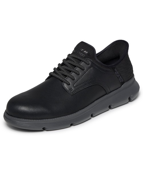 SKECHERS(スケッチャーズ)の「ハンズフリー スリップインズ ガルザ カリーン 防水(ドレスシューズ・メンズ・ダークブラウン/ブラック・25.5cm/26cm/27cm)」の3枚目の写真