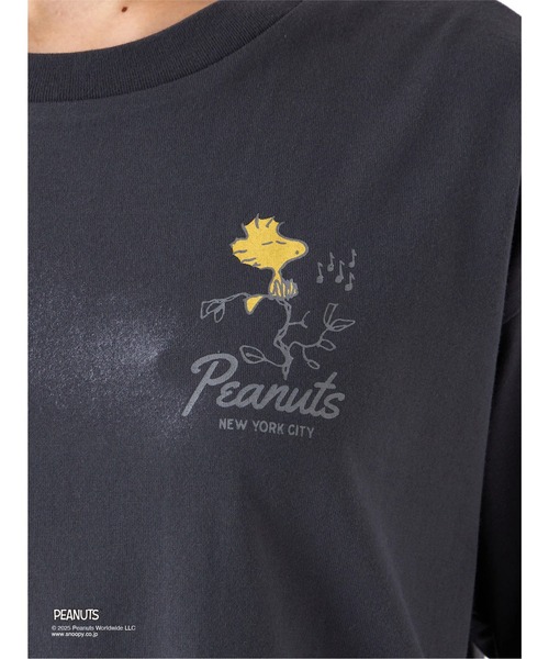 McGREGOR（マックレガー）の「【PEANUTS】ウッドストックプリントTシャツ（Tシャツ/カットソー・レディース・アイボリー/チャコール/ミント・M/L）」の11枚目の写真