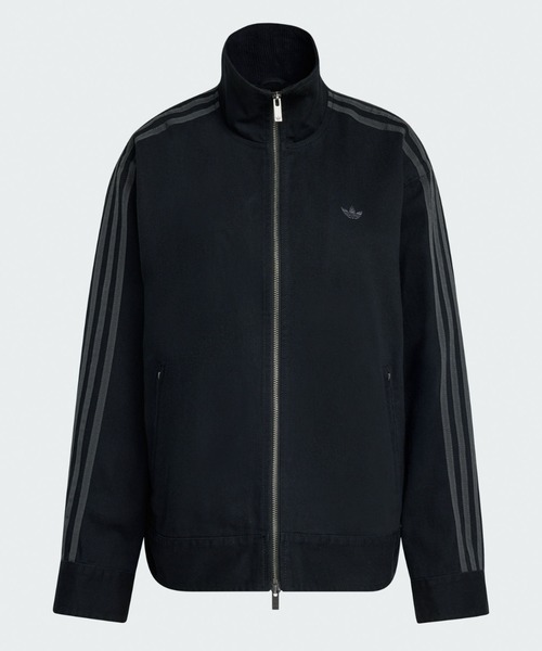 adidas(アディダス)の「ADIDAS ORIGINALS ATHL DEPTツイル ファイヤーバード ジャケット / ジャージ / トラックジャケット / アディダスオリジナルス adidas Originals(ブルゾン・レディース・ブラック・SMALL/MEDIUM/LARGE/X-LARGE/XX-LARGE/X-SMALL)」の6枚目の写真