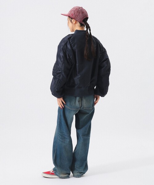 Buzz Rickson's(バズリクソンズ)の「【別注】BUZZ RICKSON'S / Type L-2A(ブルゾン・レディース・ネイビー・38)」の3枚目の写真