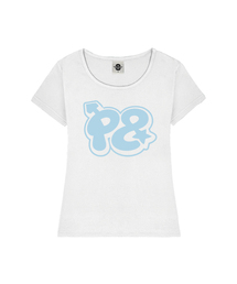 DEW P8 レディース Uネック スリムフィット 半袖Tシャツ 6 COLORS