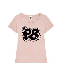 DEW P8 レディース Uネック スリムフィット 半袖Tシャツ 6 COLORS