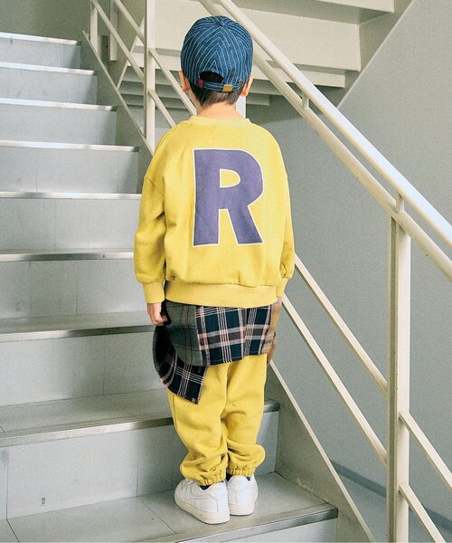 F.O.KIDS(エフオーキッズ)の「リメイク風チェック長袖シャツ(シャツ/ブラウス・キッズ・チャコール/レインボー・80/150/120/140/100/130/110/90)」の4枚目の写真