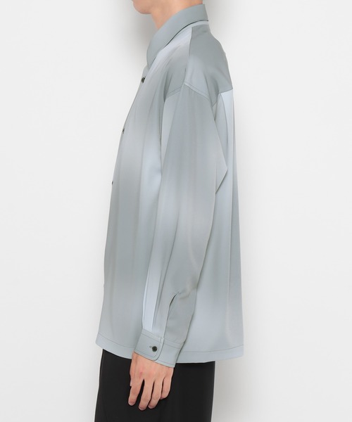 RAGEBLUE(レイジブルー)の「【LUXURY+EASY】<イージーケア>NUANCE PATTERN OVER SIZE SHIRTS/ラグイージーニュアンス柄オーバーサイズシャツ(シャツ/ブラウス・メンズ・ブラウン/ブラック/グレー・MEDIUM/LARGE)」の18枚目の写真