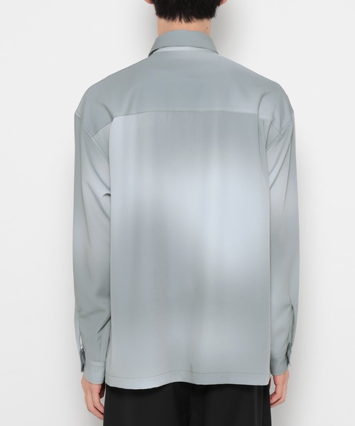 RAGEBLUE(レイジブルー)の「【LUXURY+EASY】<イージーケア>NUANCE PATTERN OVER SIZE SHIRTS/ラグイージーニュアンス柄オーバーサイズシャツ(シャツ/ブラウス・メンズ・ブラウン/ブラック/グレー・MEDIUM/LARGE)」の19枚目の写真