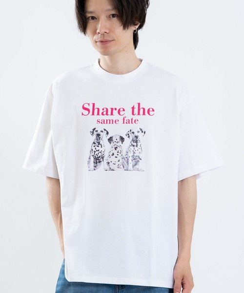 improves（インプローブス）の「シルキータッチ プリント 半袖Tシャツ（Tシャツ/カットソー・メンズ・ホワイト/ホワイト系/ホワイト系4/ホワイト系3/ホワイト系6/ブラック系3/ホワイト系1/ホワイト系5/ホワイト系2/ブラック系2/ブラック系5/ブラック系4/ブラック系6・MEDIUM/LARGE/X-LARGE）」の2枚目の写真