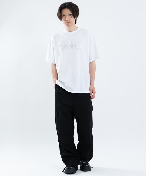 improves（インプローブス）の「シルキータッチ プリント 半袖Tシャツ（Tシャツ/カットソー・メンズ・ホワイト/ホワイト系/ホワイト系4/ホワイト系3/ホワイト系6/ブラック系3/ホワイト系1/ホワイト系5/ホワイト系2/ブラック系2/ブラック系5/ブラック系4/ブラック系6・MEDIUM/LARGE/X-LARGE）」の17枚目の写真