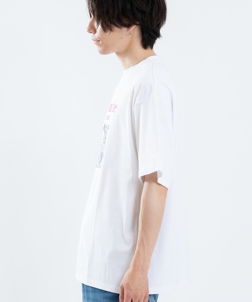 improves（インプローブス）の「シルキータッチ プリント 半袖Tシャツ（Tシャツ/カットソー・メンズ・ホワイト/ホワイト系/ホワイト系4/ホワイト系3/ホワイト系6/ブラック系3/ホワイト系1/ホワイト系5/ホワイト系2/ブラック系2/ブラック系5/ブラック系4/ブラック系6・MEDIUM/LARGE/X-LARGE）」の19枚目の写真
