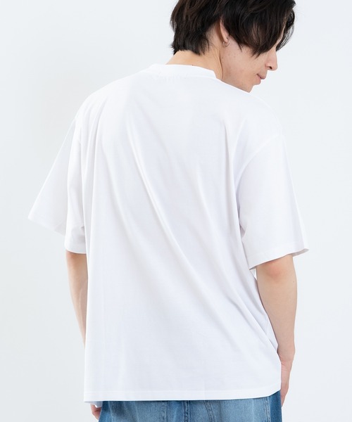 improves（インプローブス）の「シルキータッチ プリント 半袖Tシャツ（Tシャツ/カットソー・メンズ・ホワイト/ホワイト系/ホワイト系4/ホワイト系3/ホワイト系6/ブラック系3/ホワイト系1/ホワイト系5/ホワイト系2/ブラック系2/ブラック系5/ブラック系4/ブラック系6・MEDIUM/LARGE/X-LARGE）」の20枚目の写真