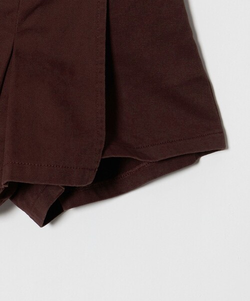 green label relaxing(グリーンレーベルリラクシング)の「ツイル アシメ キュロット / キッズ 100cm-160cm(スカート・キッズ・ブラック/ナチュラル/ブラウン系・110cm/100cm/120cm/130cm/140cm/150cm/160cm)」の15枚目の写真