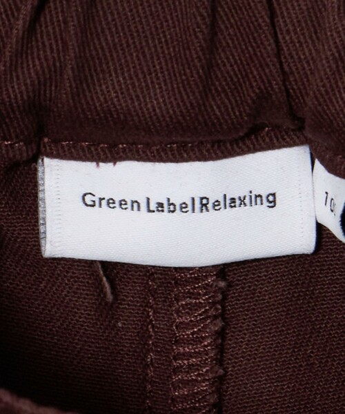 green label relaxing(グリーンレーベルリラクシング)の「ツイル アシメ キュロット / キッズ 100cm-160cm(スカート・キッズ・ブラック/ナチュラル/ブラウン系・110cm/100cm/120cm/130cm/140cm/150cm/160cm)」の7枚目の写真