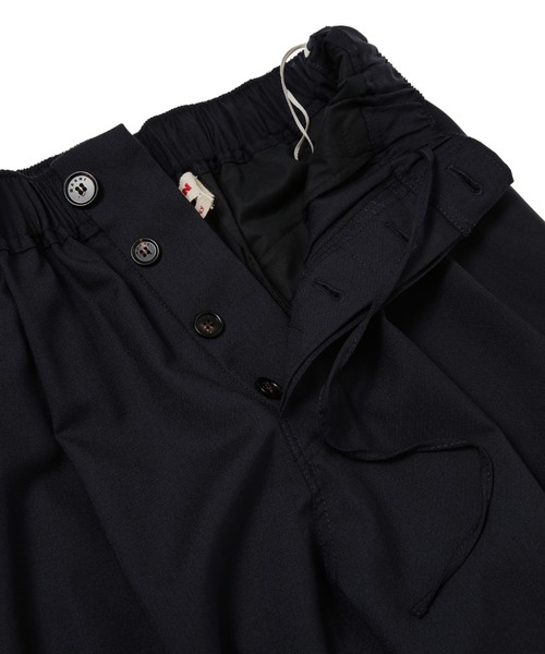 MARNI（マルニ）の「TROPICAL WOOL / パンツ（その他パンツ・レディース・ダークネイビー・36(S)/38(M)）」の3枚目の写真
