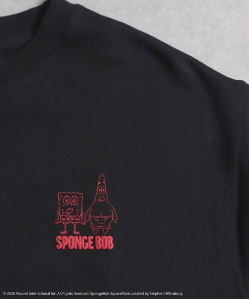 Ha-Li-C STORE(ハリックストア)の「【スポンジ・ボブ】発砲ロゴスウェット(スウェット・メンズ・ブラック/ライトグレー/ブルー/レッド・LARGE/X-LARGE/MEDIUM)」の16枚目の写真