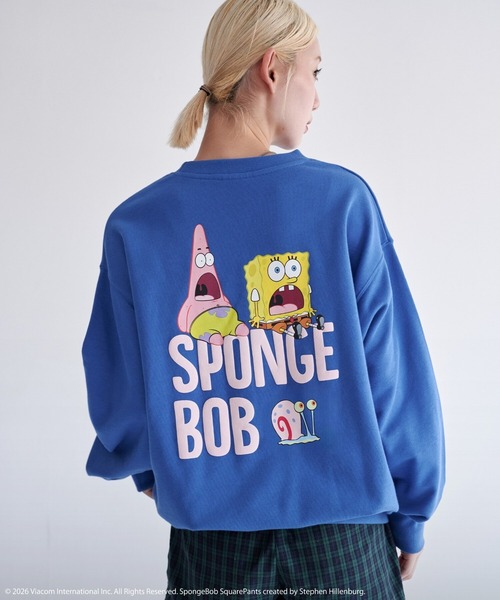 Ha-Li-C STORE(ハリックストア)の「【スポンジ・ボブ】発砲ロゴスウェット(スウェット・メンズ・ブラック/ライトグレー/ブルー/レッド・LARGE/X-LARGE/MEDIUM)」の11枚目の写真