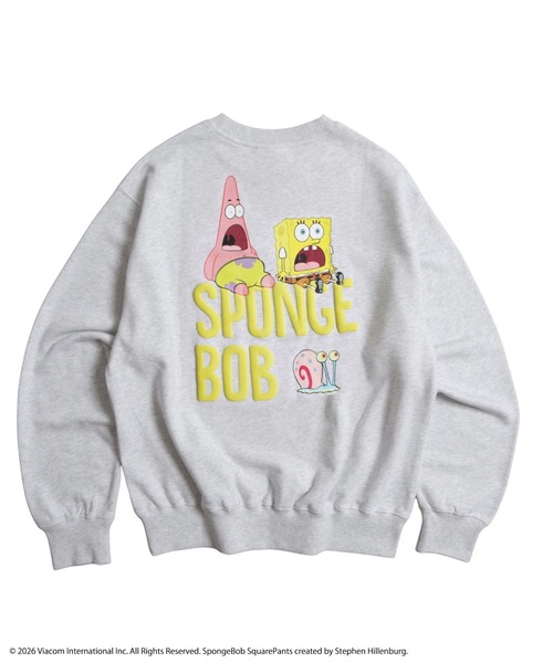 Ha-Li-C STORE(ハリックストア)の「【スポンジ・ボブ】発砲ロゴスウェット(スウェット・メンズ・ブラック/ライトグレー/ブルー/レッド・LARGE/X-LARGE/MEDIUM)」の19枚目の写真