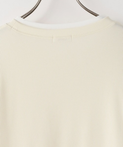 LOWRYS FARM（ローリーズファーム）の「レイヤードクルーＬＳ 1074089（Tシャツ/カットソー・レディース・イエロー/ブラック/ホワイト/グレー・FREE）」の21枚目の写真