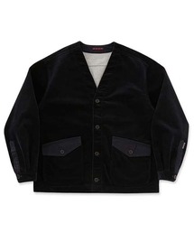 BLUE BLUE（ブルーブルー）の「フリースライニング ストレッチコーデュロイ シャツジャケット（その他アウター）」