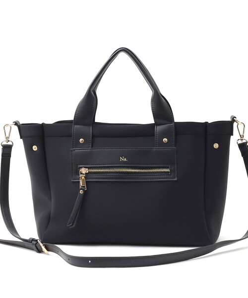 COOCO（クーコ）の「ＷＥＴＳＵＩＴ　ｍａｔ．　２ＷＡＹ　ＴＯＴＥ　ＢＡＧ／Ａ４対応（ハンドバッグ・レディース・ブラック/カモフラージュ/ネイビー/カーキ・FREE）」の8枚目の写真